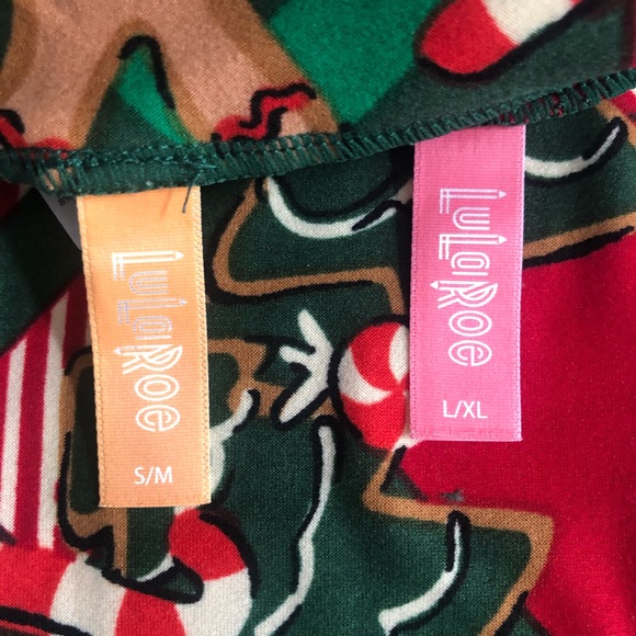 NEW! Matching pair (2) Kids Holiday Leggings! - Picture 3 of 3